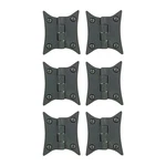 6 Pcs Butterfly Door Hinges Cabinet Solid Cast Iron Cupboard. Fixed Price $74.99.