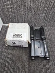 (qty 2) ROK810BLK Double Action Steel Spring Cafe Saloon Swing Door Hinge. Fixed Price $30.29.