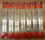 Lot 7 Everbilt 1-1/2 X 12 In. Stainless Steel Piano Cabinet Continuous Hinge. Fixed Price $24.95.