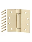 Everbilt 4 In. Square Satin Brass Adjustable Spring Door HINGE(290807). Fixed Price $12.99.