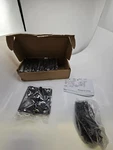(qty 18) Sorgmach Genuine Door Hinge XY-RE35MB02-0829 Matte Black. Fixed Price $16.28.