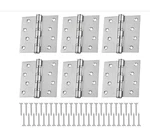 Yaocom 6 Pcs 4'' Ball Bearing Door Stainless Steel Heavy Duty Hinges,,. Fixed Price $41.99.