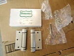 Hinges Bommer #LB4310-350-600 Gray Lubricated Spring 3-1/2" X. Fixed Price $20.00.