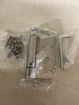 Deltana DSH4R526 Steel Spring Hinge 4"X4"X5/8" Radius Bright Chrome. Fixed Price $15.43.