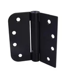 Everbilt 4 In. Square X 5/8 Radius Matte Black Door Closer Spring Hinge 28896. Fixed Price $19.95.