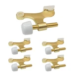 5 Pack Hinge Pin Door Stopper Satin Brass Matte Gold Adjustable Heavy Duty Do.... Fixed Price $20.70.