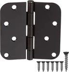 18 Pack Oil Rubbed Bronze Door Hinges 4 X Inch Interior 5/8" Radius. Fixed Price $16.79.