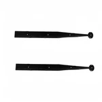 Black Bean Dummy Strap Door Hinges Wrought Iron Pack Of 2 Renovators Supply. Fixed Price $60.99.