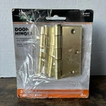Grip Fast 1/2 Door Hinges Satin Brass Finish 226-8017 GF830-332. Fixed Price $8.99.