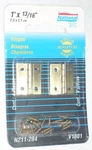National N211-284 Mini Solid Brass Hinges X13/16" Hardware 2PK. Fixed Price $9.99.