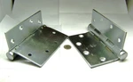 Lawrence BB4301-26D 143010034 Set 5X5 Surface Door Hinge Recess Jam Chrome. Fixed Price $11.81.