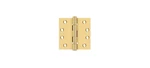 Deltana CSB44BB 4" X Square Hinges, Ball Bearings Pvd Polished Brass Pair. Fixed Price $100.43.