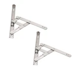 Rannb Casement Window Hinges 8-INCH Stainless Steel Friction Stay. Fixed Price $21.82.