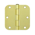 Deltana S35R54 Steel Plain Bearing Hing (pair) - Brushed Brass. Fixed Price $6.49.