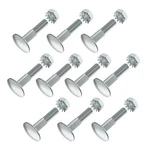 Sxkxm Box Truck Roll Up Door Parts 1-1/4" Carriage Bolt & Hex One Size, White. Fixed Price $18.55.