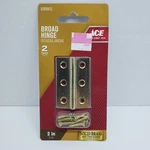Ace Broad Hinge Solid Brass Pack 2" #5299912. Fixed Price $8.75.
