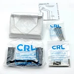 Crl C0L037BN Brushed Nickel Cologne Wall Mount 'h' Back Plate Hinge. Fixed Price $56.95.