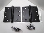 Emtek 9201519 Plain Bearing Heavy Hinge 2PC 4-1/2" X US19 Color: Black. Fixed Price $24.40.