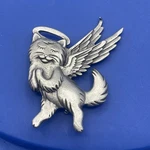Spoontiques Pewter Cat Angel Pin #4112 Vintage Kitten Brooch Usa. Fixed Price $17.99.