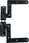Blind Shutter Hinge For Wood Frame & Brick, Steel, 2-1/8" Offset, Powder Coated. Fixed Price $383.99.