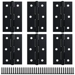 Leifeny 6 Pack 3 Inch Black Hinges, Small Hardware For Doors, Cabi.... Fixed Price $14.22.