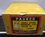 Parker Spring Hinge Double Action Button Tip Painted Brass 1 Pair 070SPB3. Fixed Price $25.00.