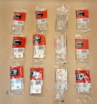 Lot Of 12 Everbilt Interior Door Hinges 3" Satin Nickel Square 206 993. Fixed Price $16.95.
