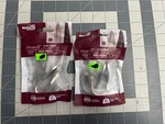 2-PACK Lot 2/PC National Hardware N337-910 Powell Knurled Coat Hook Satin Nickel. Fixed Price $19.88.