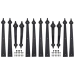 Winsoon Decorative Metal Garage Door Hardware Screw-in Carriage House Accen.... Fixed Price $63.78.