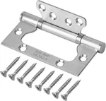 Keileoho 6 Pcs 4 X 3 Inches Door Hinges, Non-mortise Stainless Steel Pieces. Fixed Price $21.59.