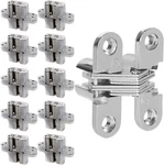 10 Pack Concealed Cross Invisible Swing Leaf Hight Hidden Door Hinges New. Fixed Price $25.06.