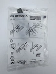 Ikea Utrusta Door Hinge Damper 110-125 2-PACK 402.418.23. Fixed Price $5.51.