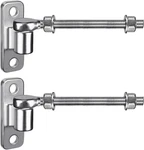 304 Stainless Steel Gate Hinges Set - Heavy Duty 8'' J Bolt And Wall Mount. Fixed Price $44.98.
