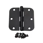 12 Pcs Oil Rubbed Bronze Steel Door Hinge 3.5" 5/8 Radius Corner Orb 61973. Fixed Price $16.16.