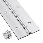 Heavy Duty 48" X 2" 304 Stainless Steel Continuous Piano Hinge. Fixed Price $95.84.