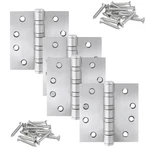 Stainless Steel Door Hinges, 4" X Inch Heavy Duty 304 For Salty Resi.... Fixed Price $66.01.