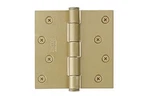 Emtek 9100 Steel Hinges (pair) - 4" X Square Polished Nickel US14. Fixed Price $17.35.