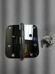 Baldwin Hinge 3.5 X 5/8" Solid Brass Polished Chrome Brand New. Fixed Price $24.95.