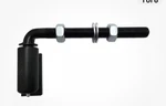 Supreform Universal Industrial Heavy Duty 3/4" J-bolt Gate Hinges 1 Pair. Fixed Price $50.00.