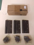 Set (3) Hager Oil Bronze Lift-off Hinges Right Hand 920 4.5" X 4" 10D Rh Aws. Fixed Price $39.00.