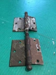 2 Vtg Stanley Cannonball Sweetheart Tip Offset 3.5X3.75" Pair Hinges. Fixed Price $39.95.