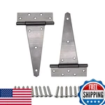 Qcaa Stainless Steel Extra Heavy Hinge 10 Polished 2 Pack. Fixed Price $112.34.