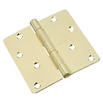 Pack National Hardware N190-249 V512RC Door Hinges Bright Brass 1/4". Fixed Price $18.80.