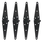 Tulead Gate Hinges Black Shed Iron Strap Door Furniture .... Fixed Price $35.90.