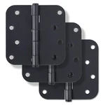 Miseno MDH4003 X Plain Bearing 5/8" Radius Corner Door Hinge - Black. Fixed Price $29.97.