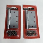 Lot Of Everbilt 4 1/2" Commercial Grade Door Hinges - 162 088. Fixed Price $13.99.