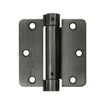 Deltana DSH35R415A 3.5 In. X 0.25 Radius Single Action Spring Hinge. Fixed Price $29.30.