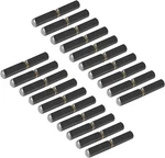 20 Pack 3-1/8" X 1/2" Weld On Bullet Hinge, Lift Off 1/2, Black. Fixed Price $32.70.