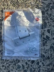 National HARDWARE6-IN Silver Strap Exterior Door Hinge 2-PACK. Fixed Price $18.00.