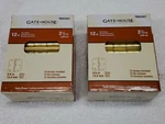 Gate House 12 Pack 3-1/2" Satin Brass Door Hinges 5/8" Radius New Hardware. Fixed Price $39.99.